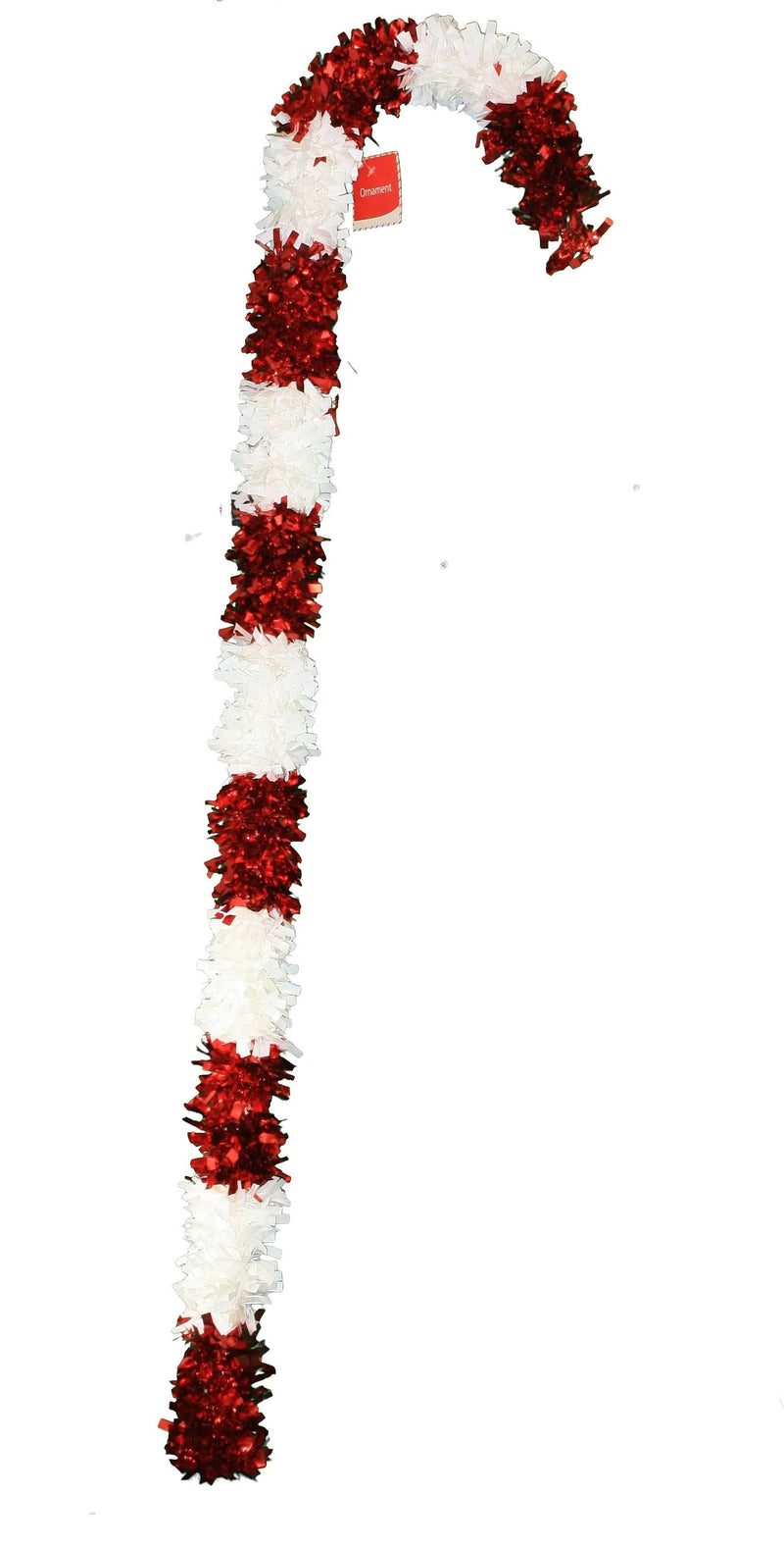 Giant 48" Tinsel Candy Cane - Shelburne Country Store