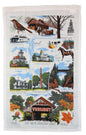 Vermont Landmarks Kitchen Towel - Shelburne Country Store