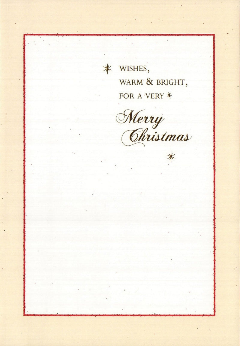 Christmas Card - Reading Santa - Shelburne Country Store
