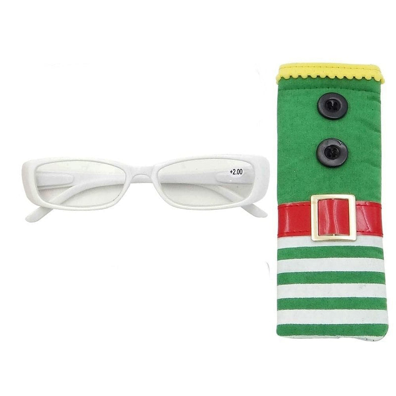 Reading Glasses with Elf Case - - Shelburne Country Store