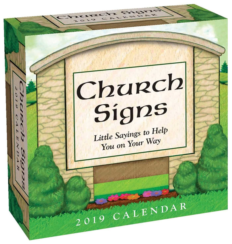 2019 Church Signs Day To Day - The Country Christmas Loft