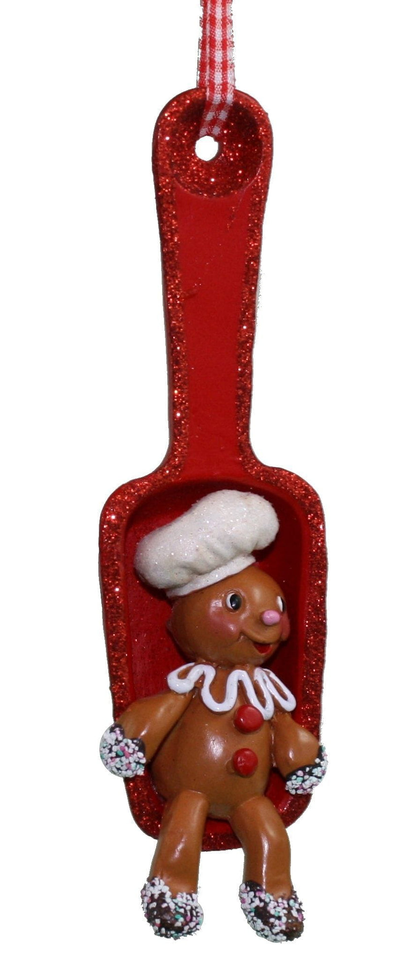 Holly 4.5 Inch Gingerbread Ornament - - Shelburne Country Store