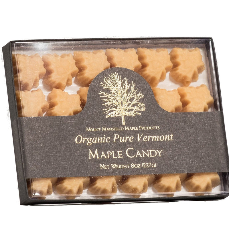 Organic Pure Maple Sugar Candies - 8 Ounce - Shelburne Country Store