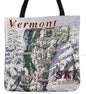 Vermont Ski Tote - Shelburne Country Store