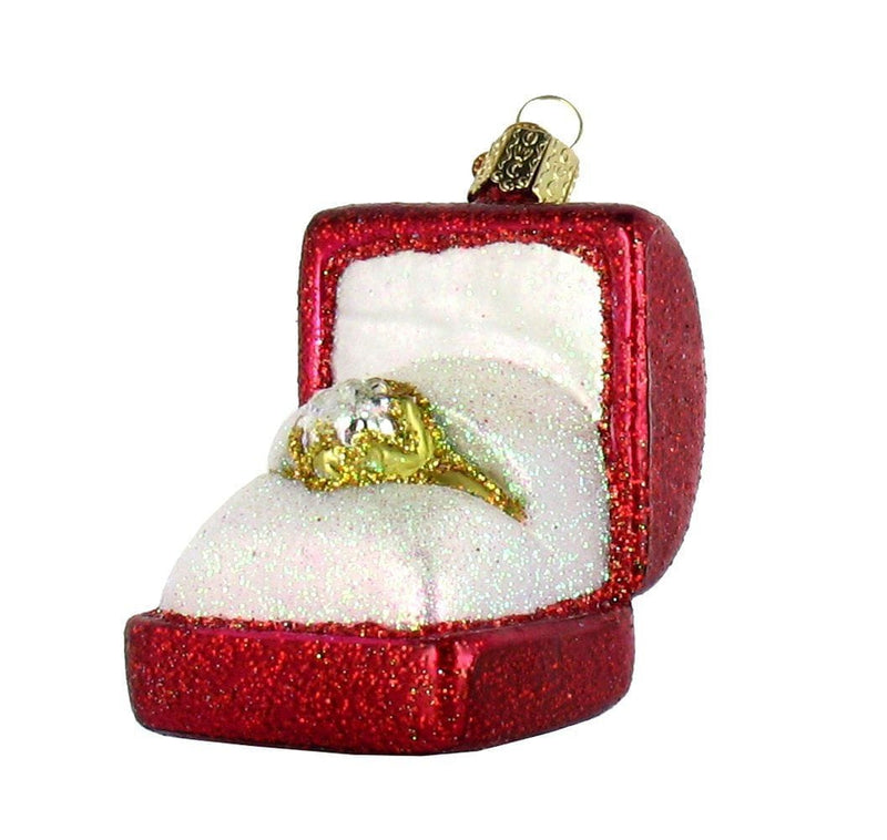 Old World Christmas Ring In Box Glass Blown Ornament - Shelburne Country Store