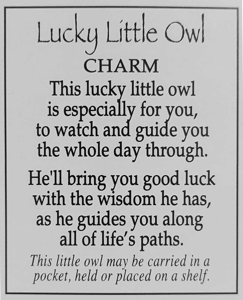 Lucky Little Owl Charm - Shelburne Country Store