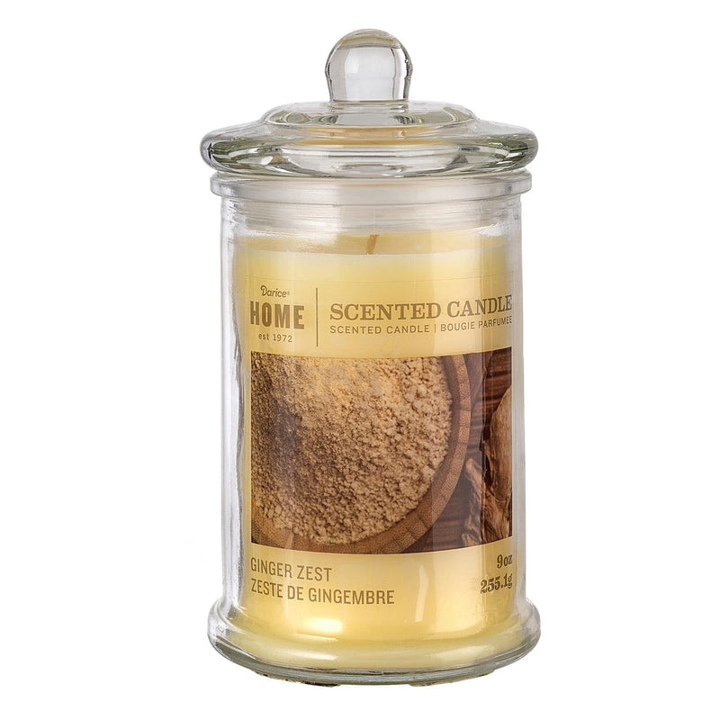 Apotheycary Jar Candle: Ginger Zest - - Shelburne Country Store
