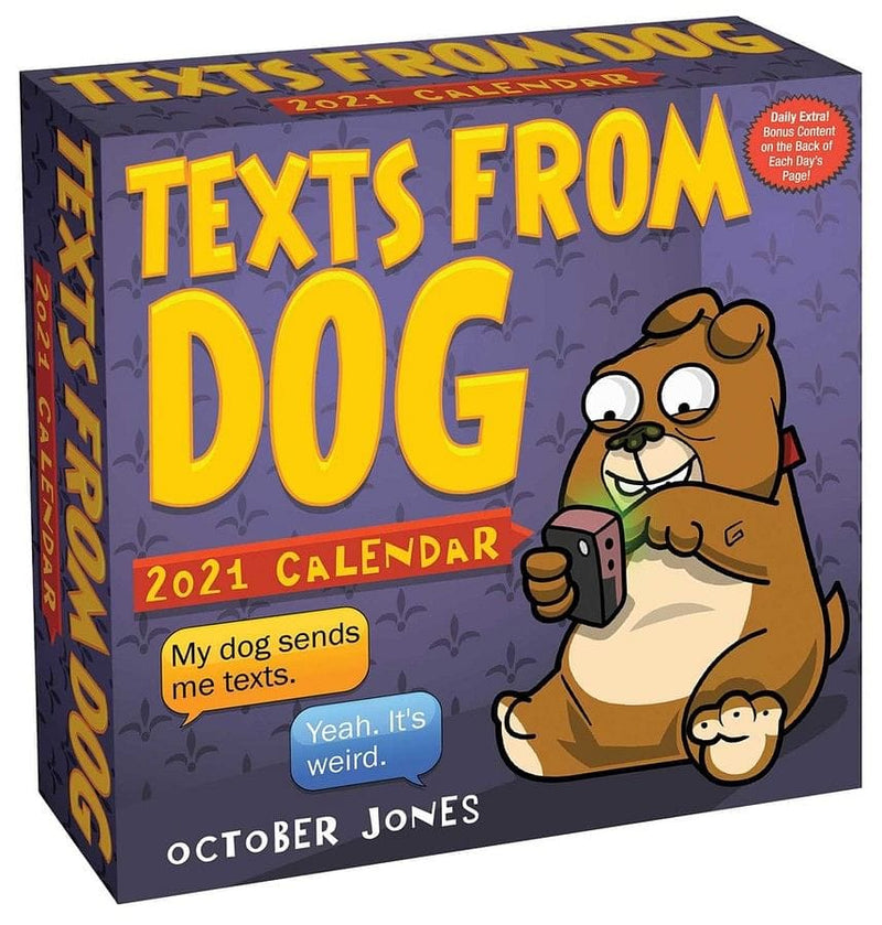 2021 Texts From Dog Day to Day Calendar - Shelburne Country Store