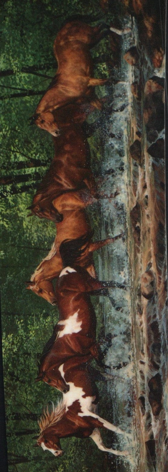 Bookmark - Horses In River - Shelburne Country Store