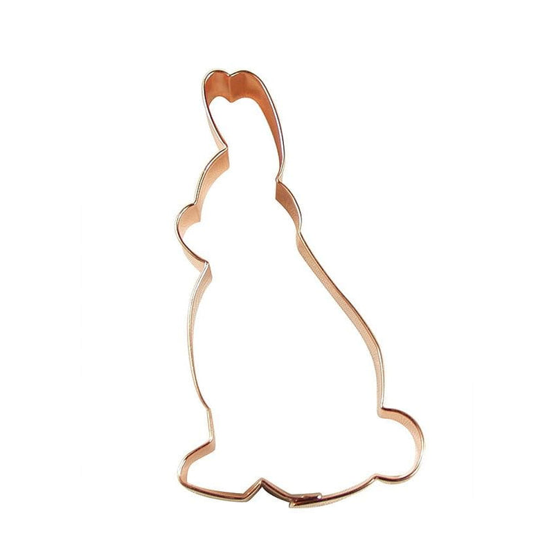 Copper Plated Bunny Cookie Cutter - Shelburne Country Store
