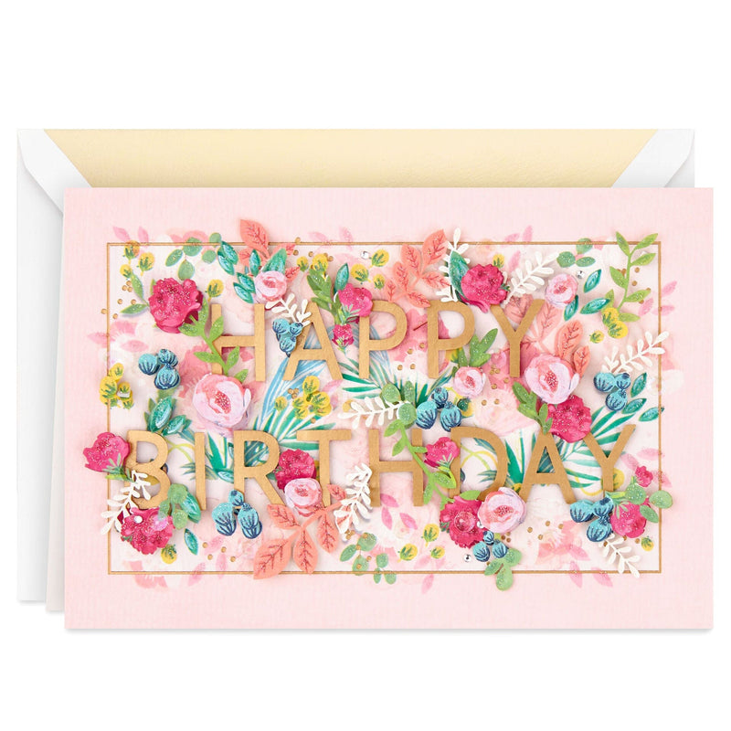How Much You Mean Floral Birthday Card - Shelburne Country Store