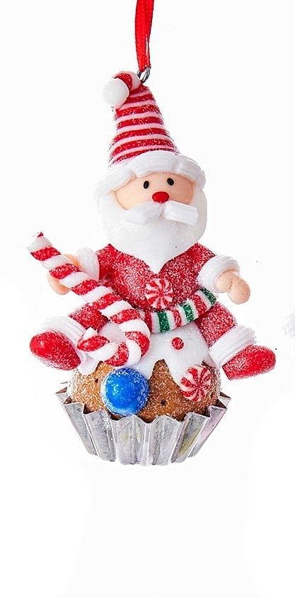 Gingerbread Cupcake Ornament -  Gingerbread Man - Shelburne Country Store