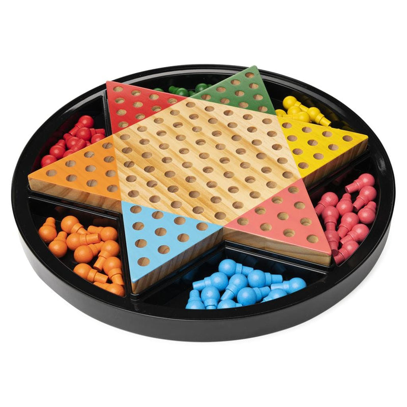 Cardinal Legacy Deluxe Wooden Chinese Checkers Set - Shelburne Country Store