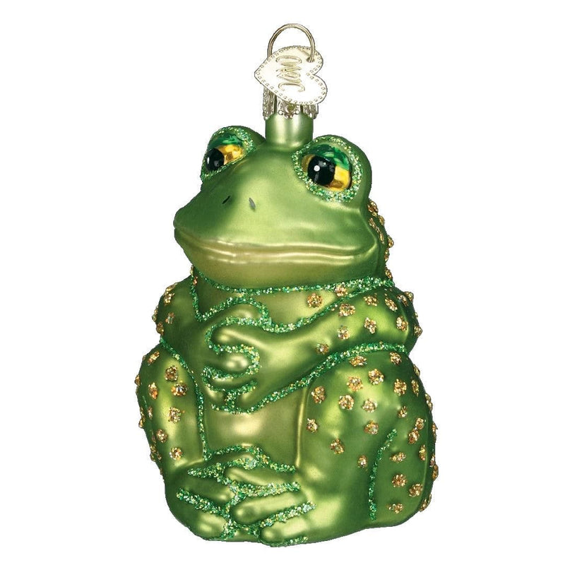 Sitting Frog Ornament - Shelburne Country Store