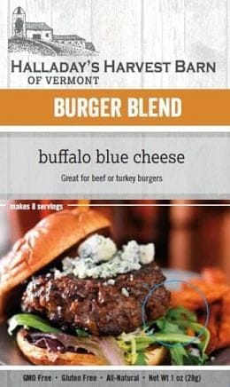 Halladays Buffalo Blue Burger - Shelburne Country Store