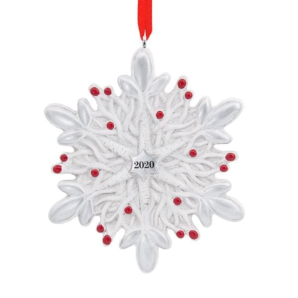 Hallmark Snowflake Ornament Dated 2020 - Shelburne Country Store