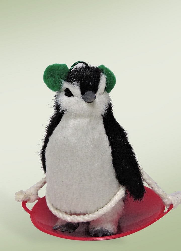 Byers Choice Penguin on Snow Saucer - Shelburne Country Store