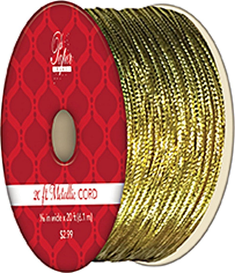 Metallic 20 Foot Wrapping Cord - - Shelburne Country Store