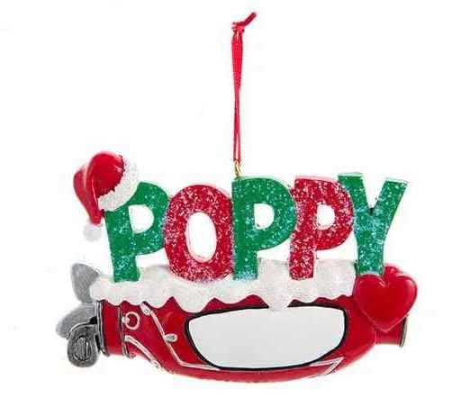 Poppy Golf Bag Ornament - Shelburne Country Store
