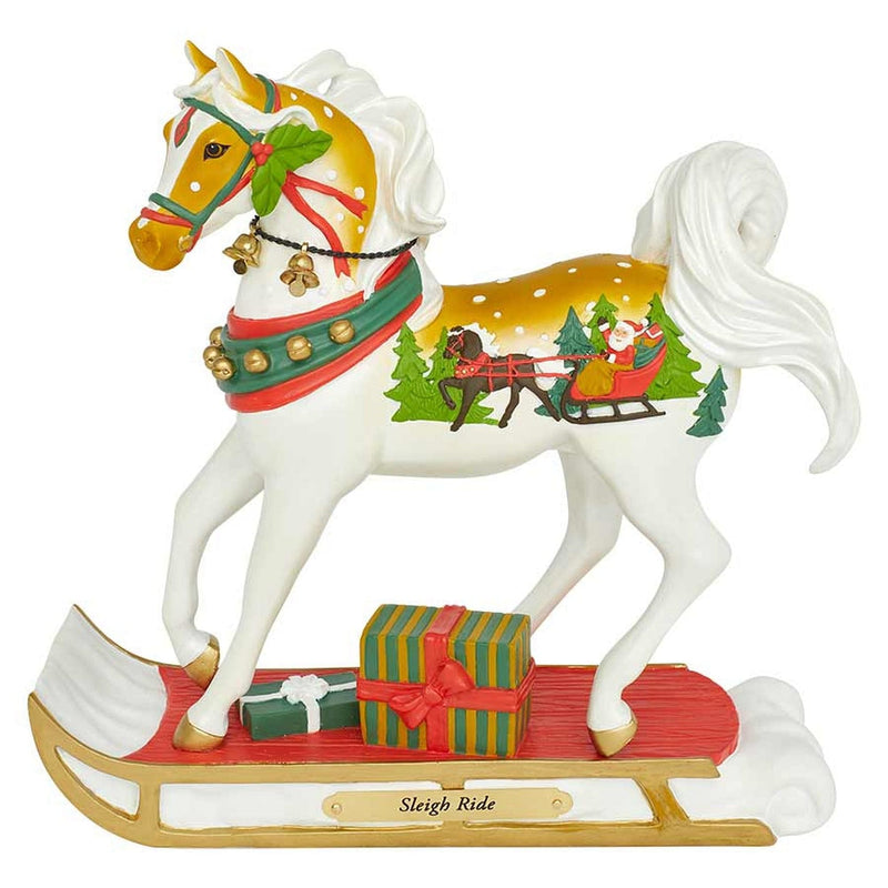 Sleigh Ride Figure - Painted Ponies - Shelburne Country Store