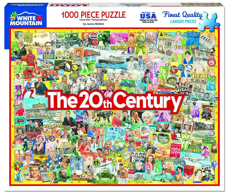 The 20th Century - 1000 Piece Jigsaw Puzzle - Shelburne Country Store