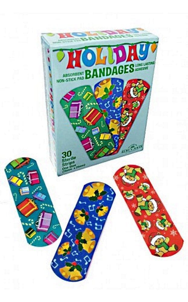 Kurt Adler Holiday Bandages For Christmas - Shelburne Country Store