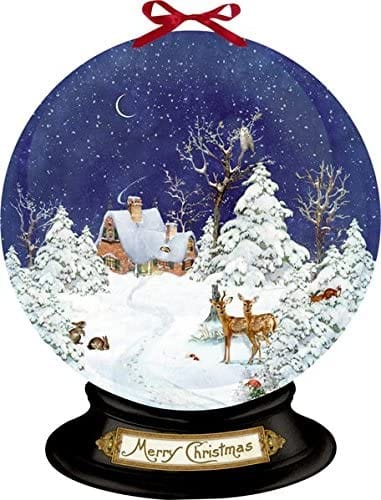 Winter Forest Snow Globe Advent Calendar - Shelburne Country Store