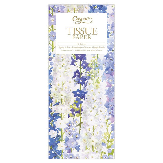 Delphiniums Tissue - Shelburne Country Store