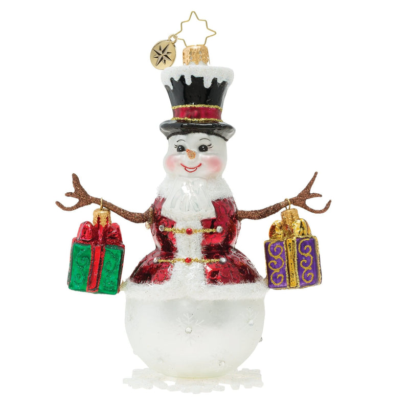 Frosty Bearing Gifts! Christmas Ornament - Shelburne Country Store