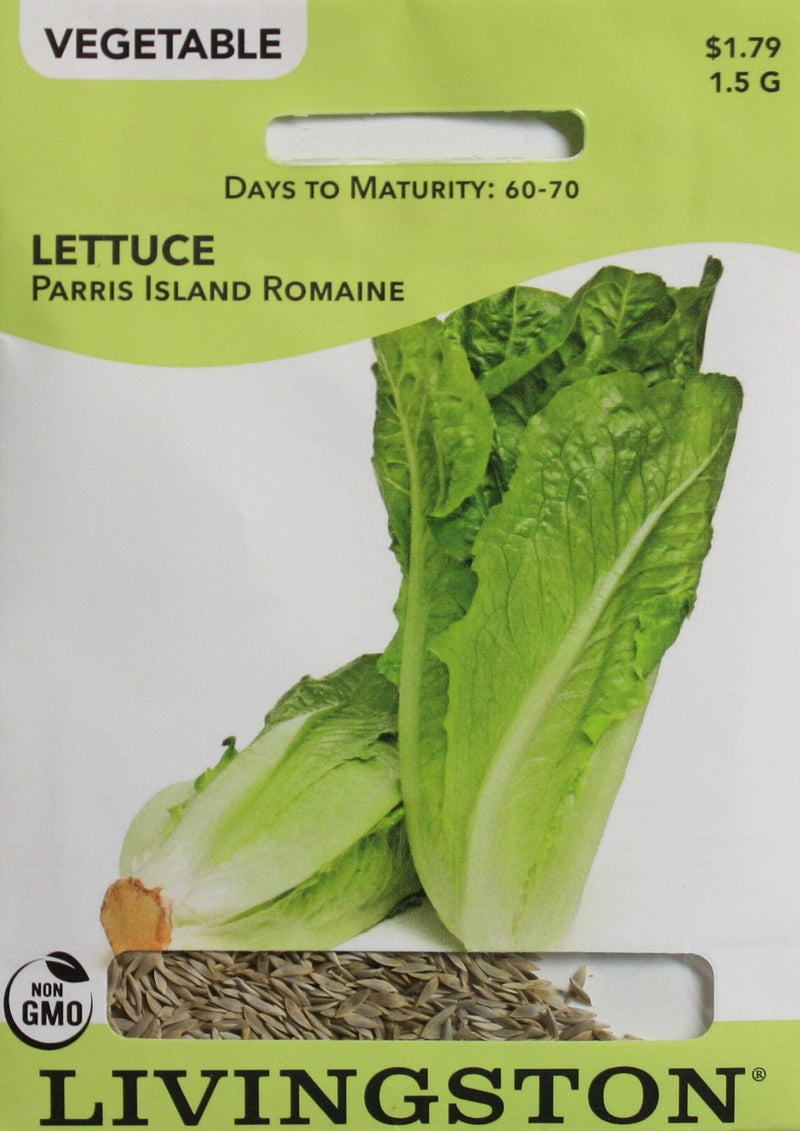 Seed Packet - Lettuce - Parris Island Romaine - Shelburne Country Store