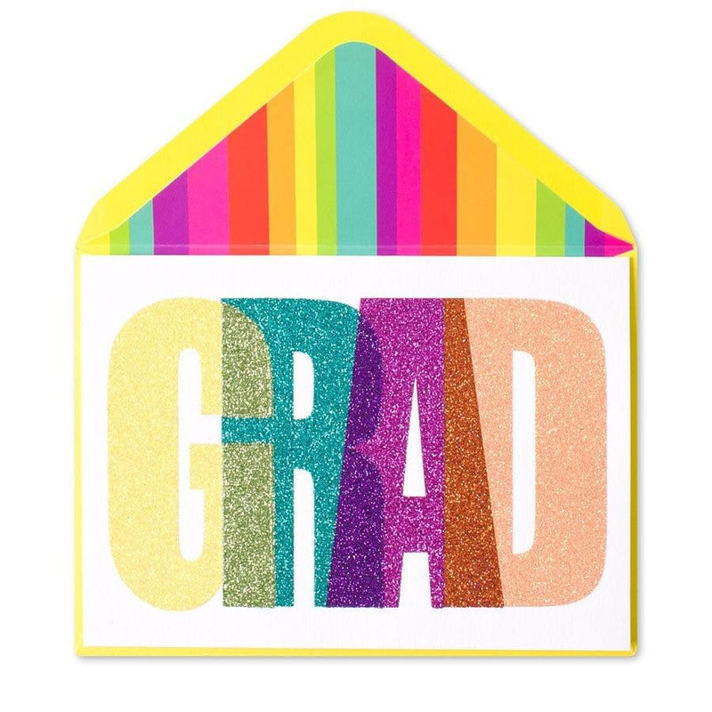 Grad Giltter Card - Shelburne Country Store