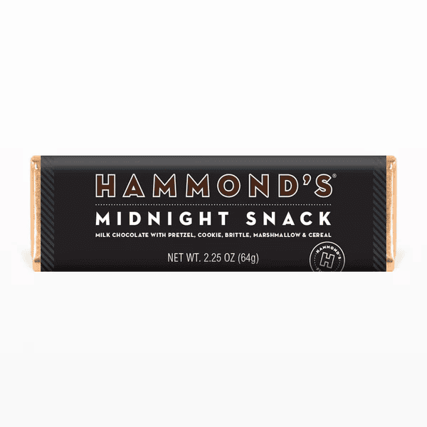 Midnight Snack Milk Chocolate Bar - Shelburne Country Store