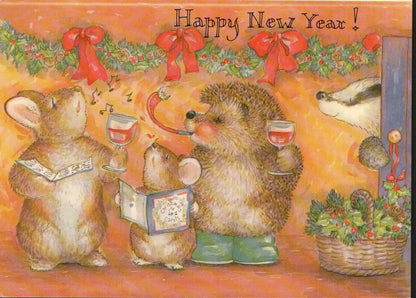 New Year's Card - Animals Caroling - Shelburne Country Store