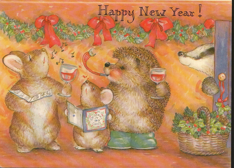 New Year's Card - Animals Caroling - Shelburne Country Store
