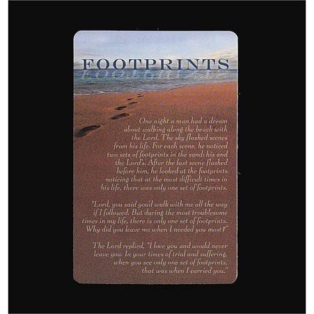 Footprints Pocket Card - Shelburne Country Store
