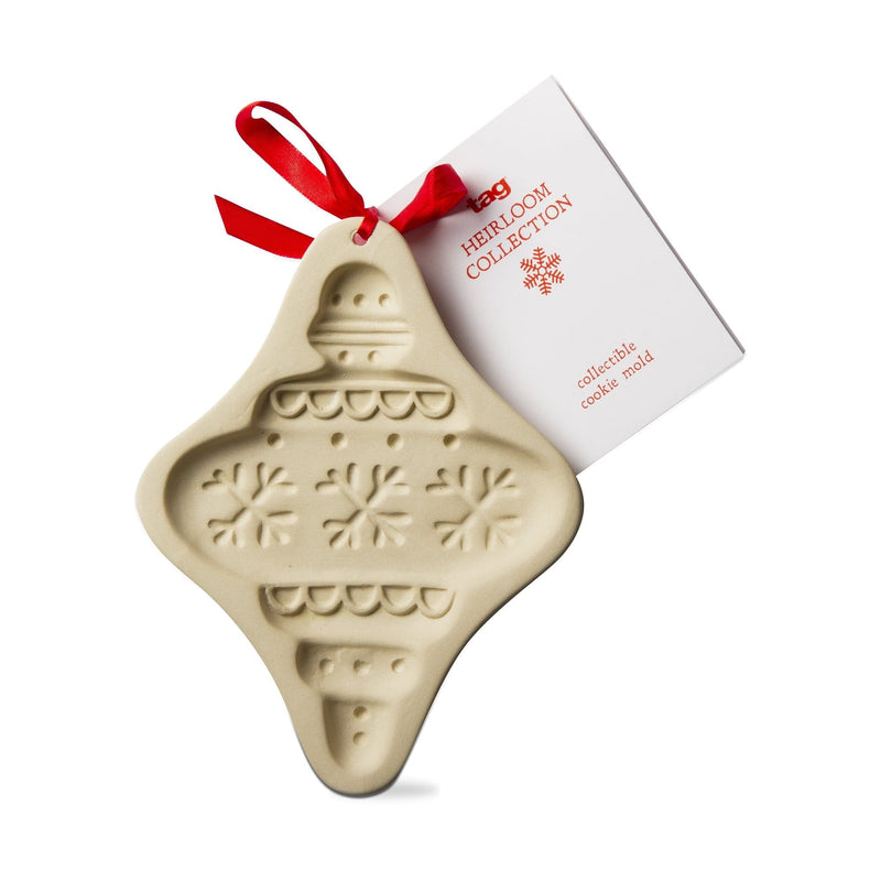 Ornament Cookie Mold - Natural - Shelburne Country Store