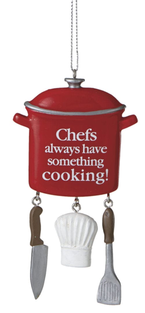 Chef's Kitchen Ornament -  Stock Pot - Shelburne Country Store