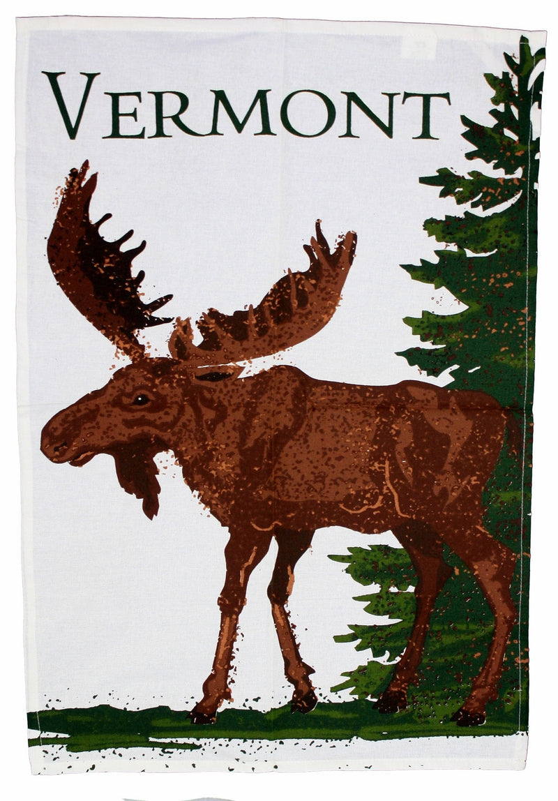 Vermont Moose Dish Towel - Shelburne Country Store
