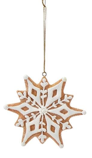 Snowflake Polyresin Ornament - Style 1 - Shelburne Country Store