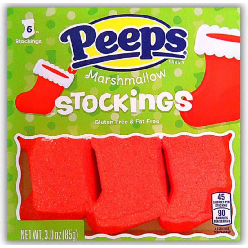 Peeps - Marshmallow Stockings - 6 piece - Shelburne Country Store