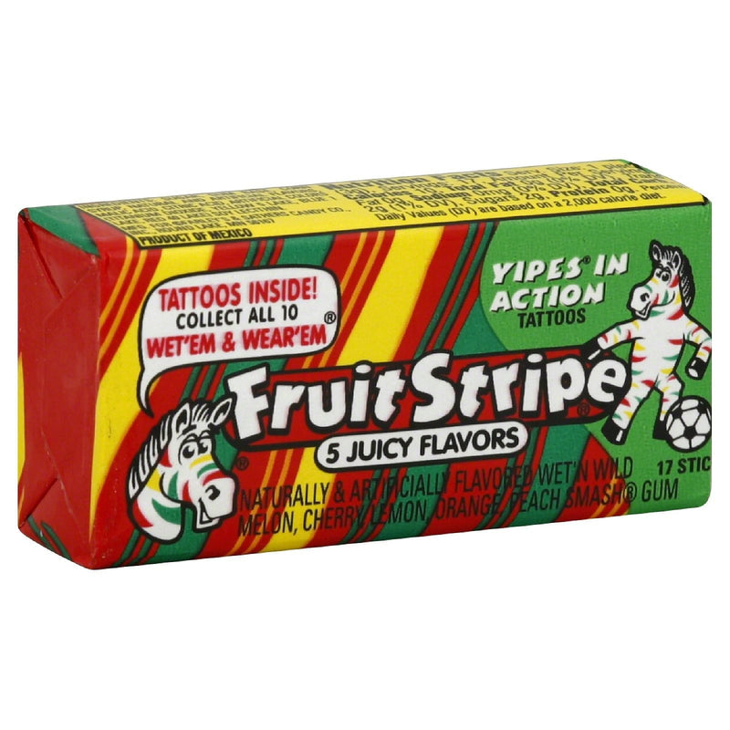 Fruit Stripe Gum - Shelburne Country Store