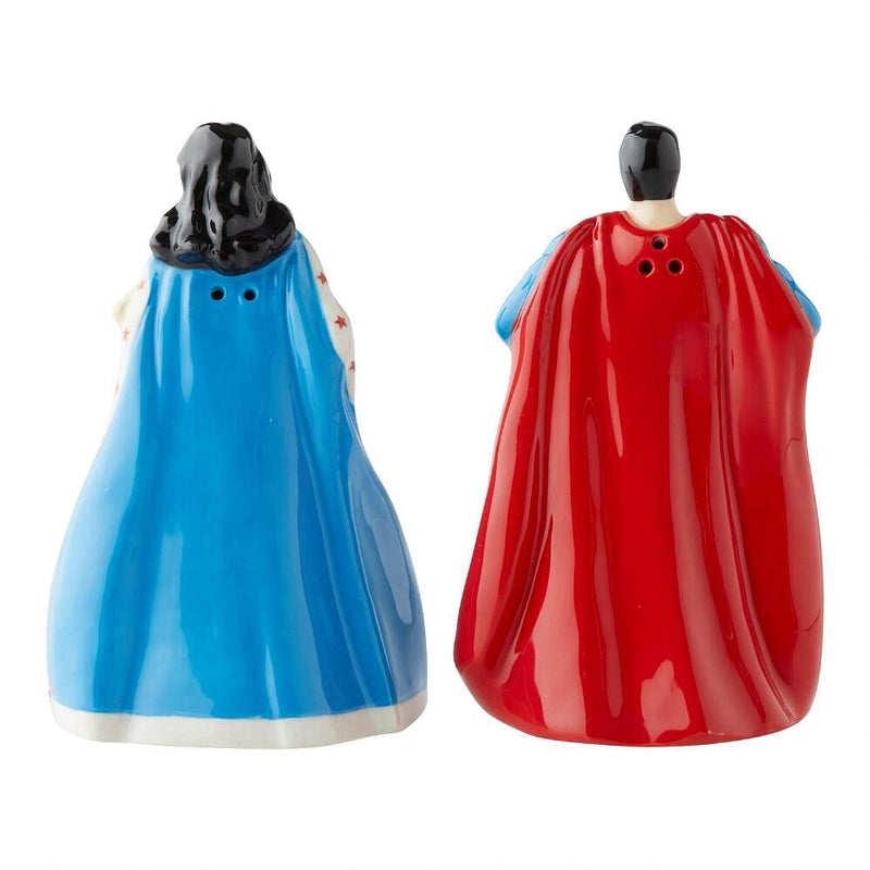 Superman and Wonder Woman Salt & Pepper Shaker - Shelburne Country Store