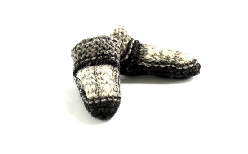 Nepal Fleece Lined Baby Booties - - Shelburne Country Store