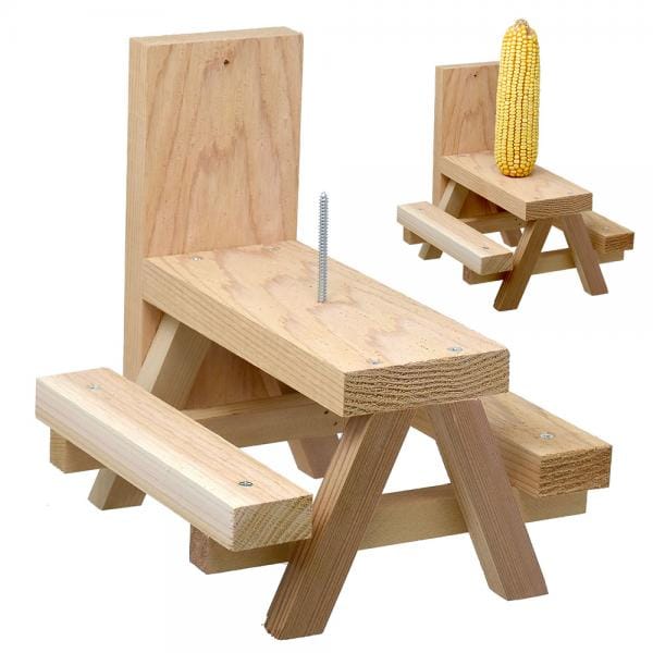 Build a Squirrel Feeding Table - Kit - Shelburne Country Store