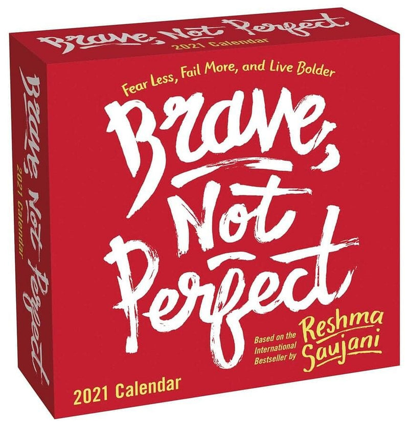 2021 Brave Not Perfect Day to Day Calendar - Shelburne Country Store