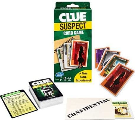 Clue Suspect Card Game - Shelburne Country Store