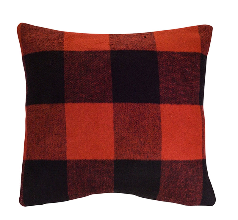 17 Inch Acrylic Plaid Pillow - Shelburne Country Store