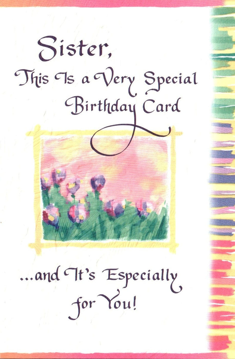 Sister, This is a Very Special Birthday Card - Shelburne Country Store