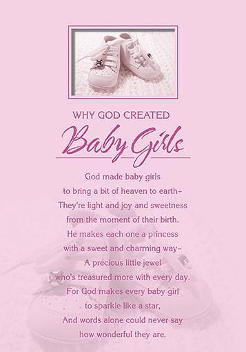 Why God Created Baby Girls - Shelburne Country Store