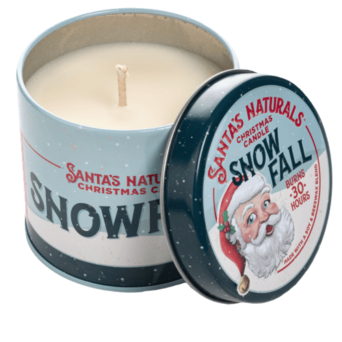 Snowfall 9oz Tin Candle - Shelburne Country Store